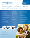 Quarze, Schwingquarze oder Oszillatoren, dann PETERMANN-TECHNIK